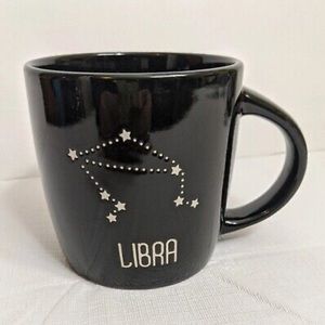 LIBRA Horoscope Zodiac Sign 16 oz. Embossed Ceramic Coffee Mug
